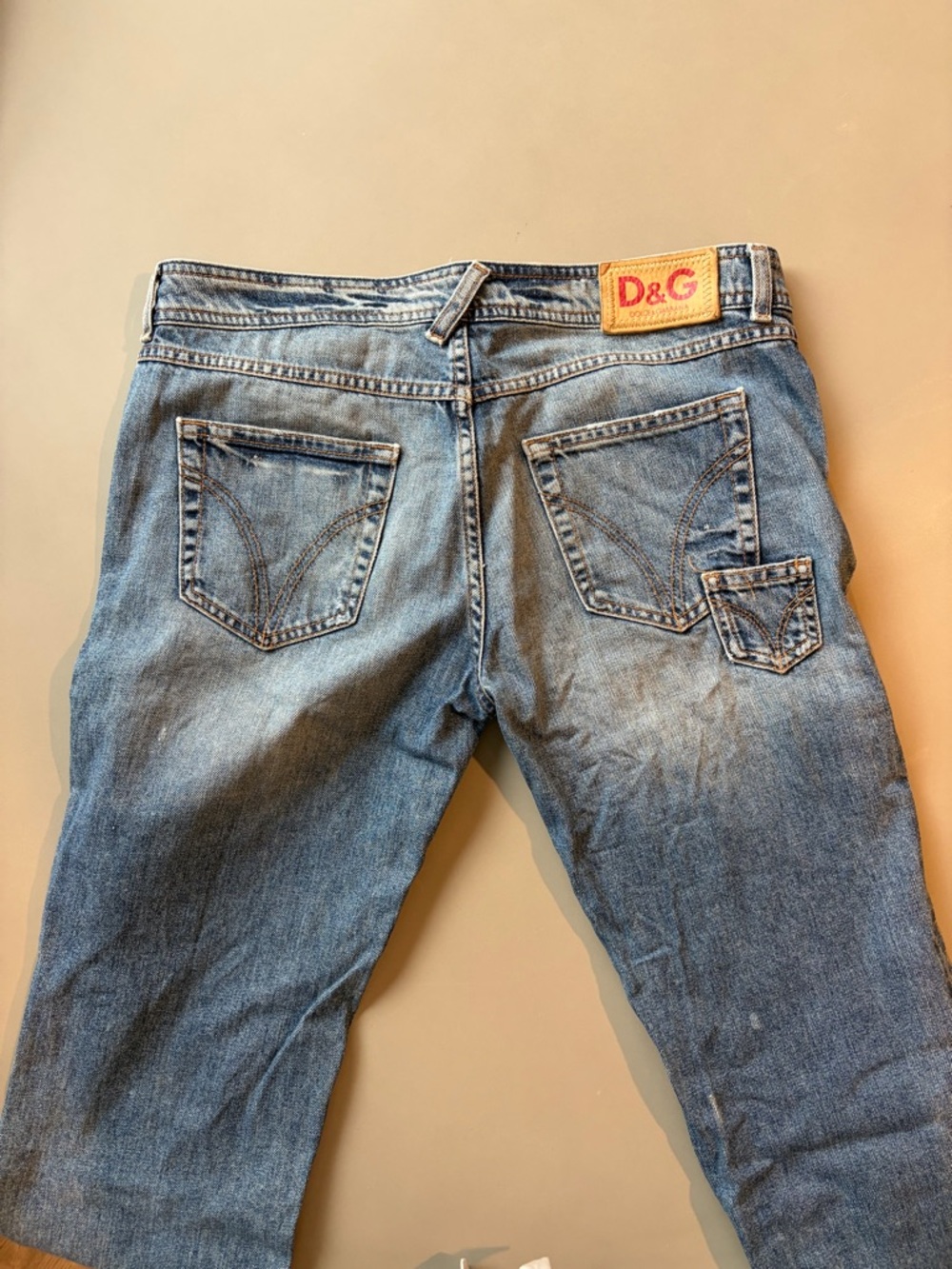 Dolce & Gabbana Light Wash Flare Jeans - Picture 6 of 6